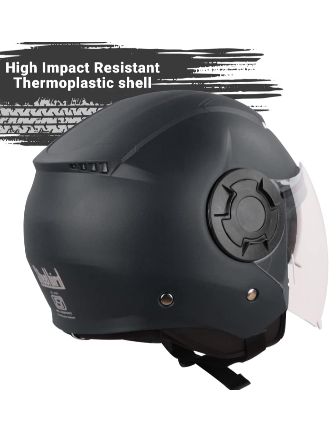 STEELBIRD SBH-34 ISS R, ROX DASHING ISS DUAL VISOR