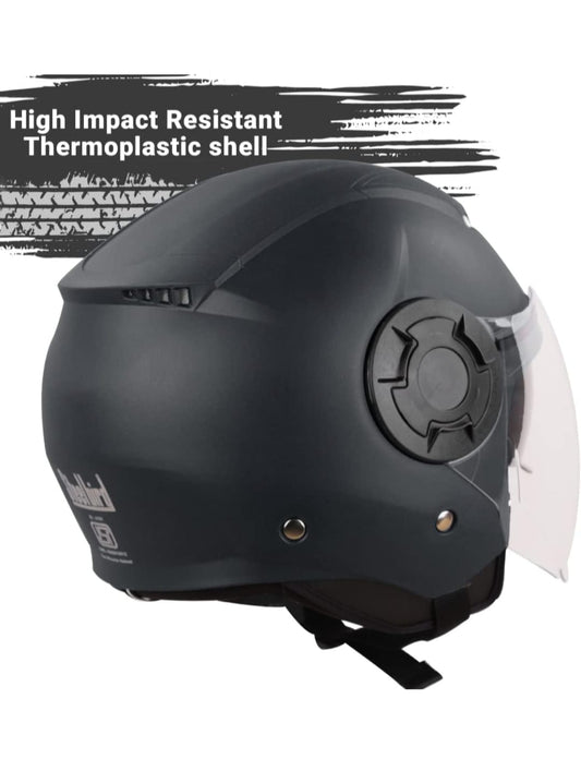 STEELBIRD SBH-34 ISS R, ROX DASHING ISS DUAL VISOR