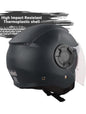 STEELBIRD SBH-34 ISS R, ROX DASHING ISS DUAL VISOR