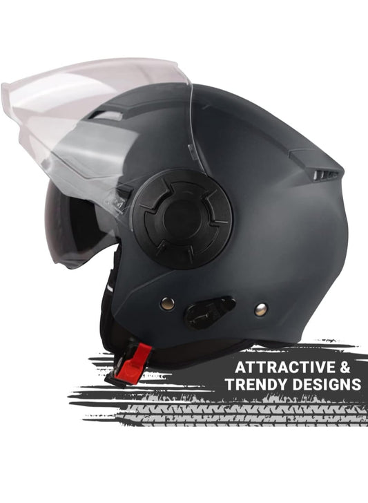 STEELBIRD SBA-7 SINGLE VISOR HELMETS